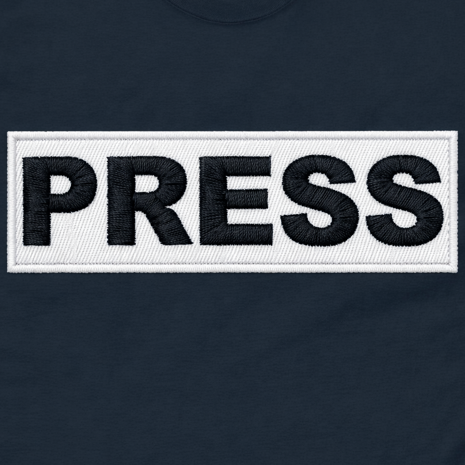 PRESS Palestine T Shirt Inspired by Journalist Motaz Azaiza