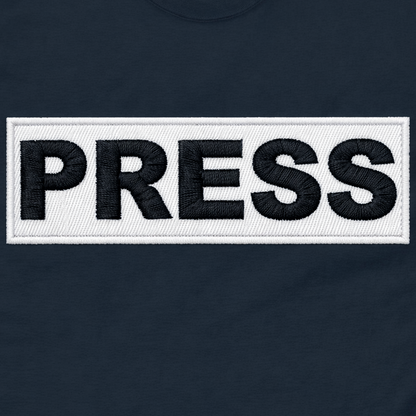 PRESS Palestine T Shirt Inspired by Journalist Motaz Azaiza