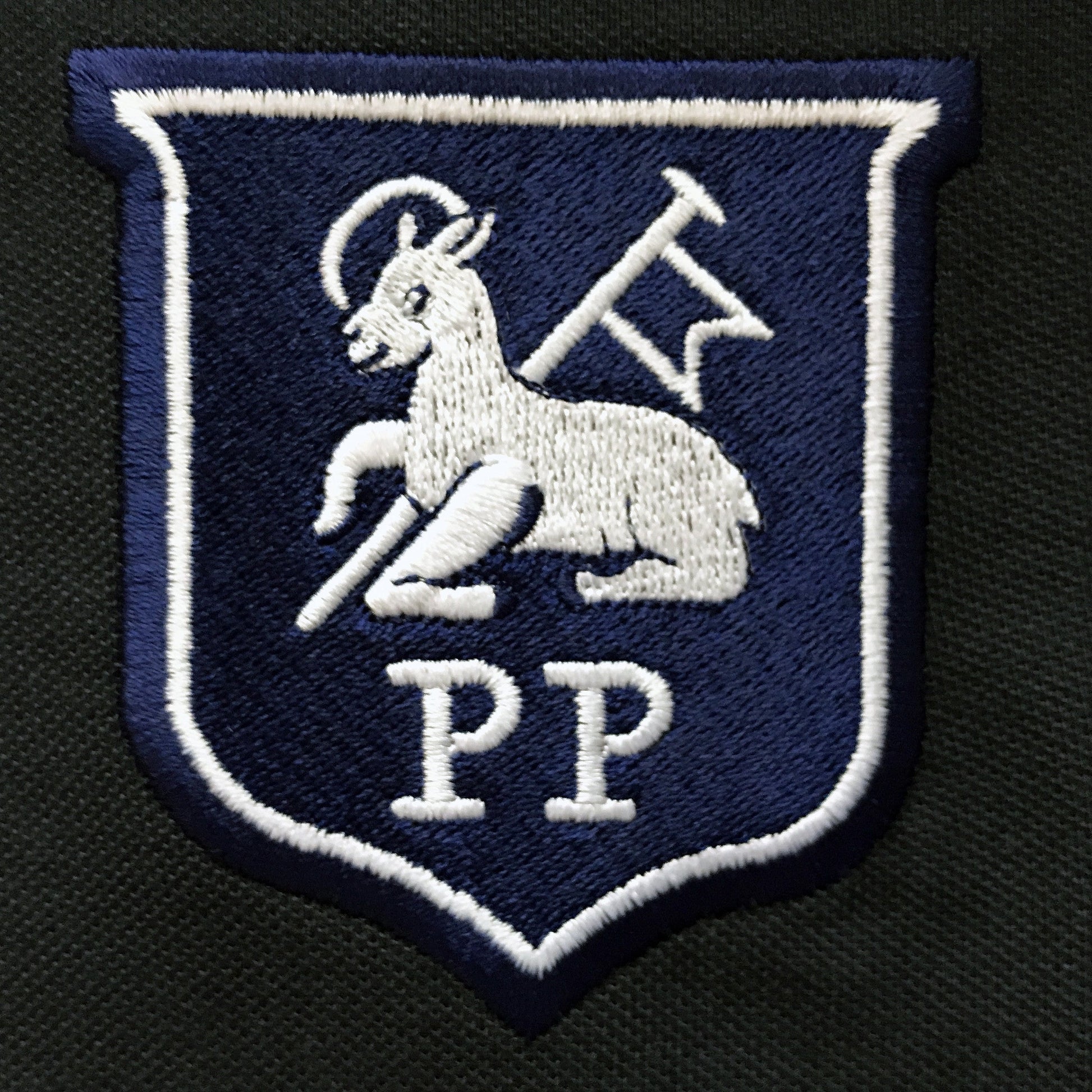 Retro Preston Embroidered Badge