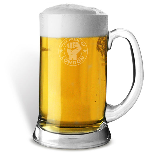 The Pride of London Glass Tankard