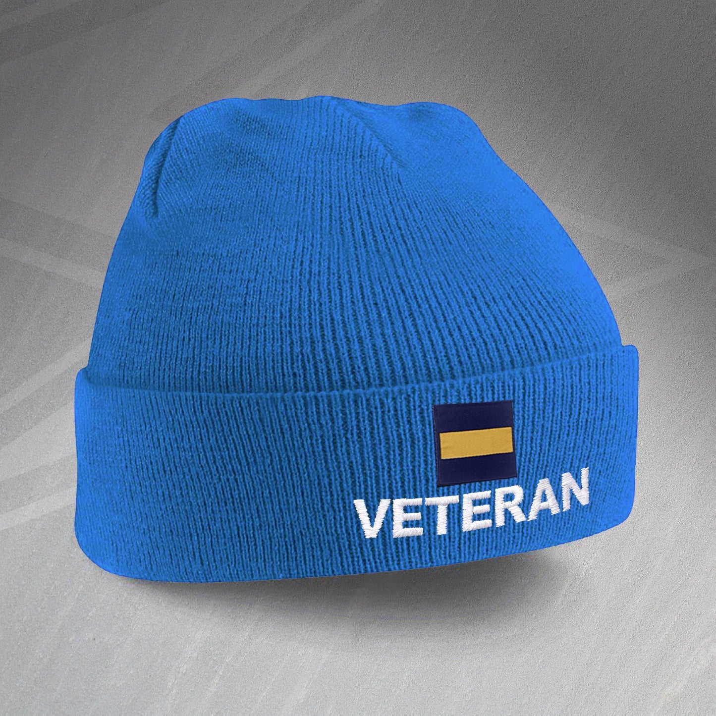 Princess of Wales's Royal Regiment Veteran Embroidered Beanie Hat