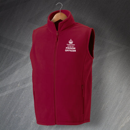 Prison Officer Fleece Gilet
