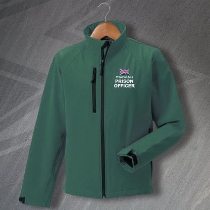 Proud to Be a Prison Officer Softshell Jacket