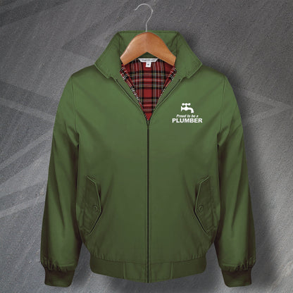 Proud to Be a Plumber Harrington Jacket