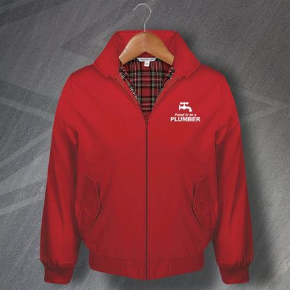 Proud to Be a Plumber Harrington Jacket