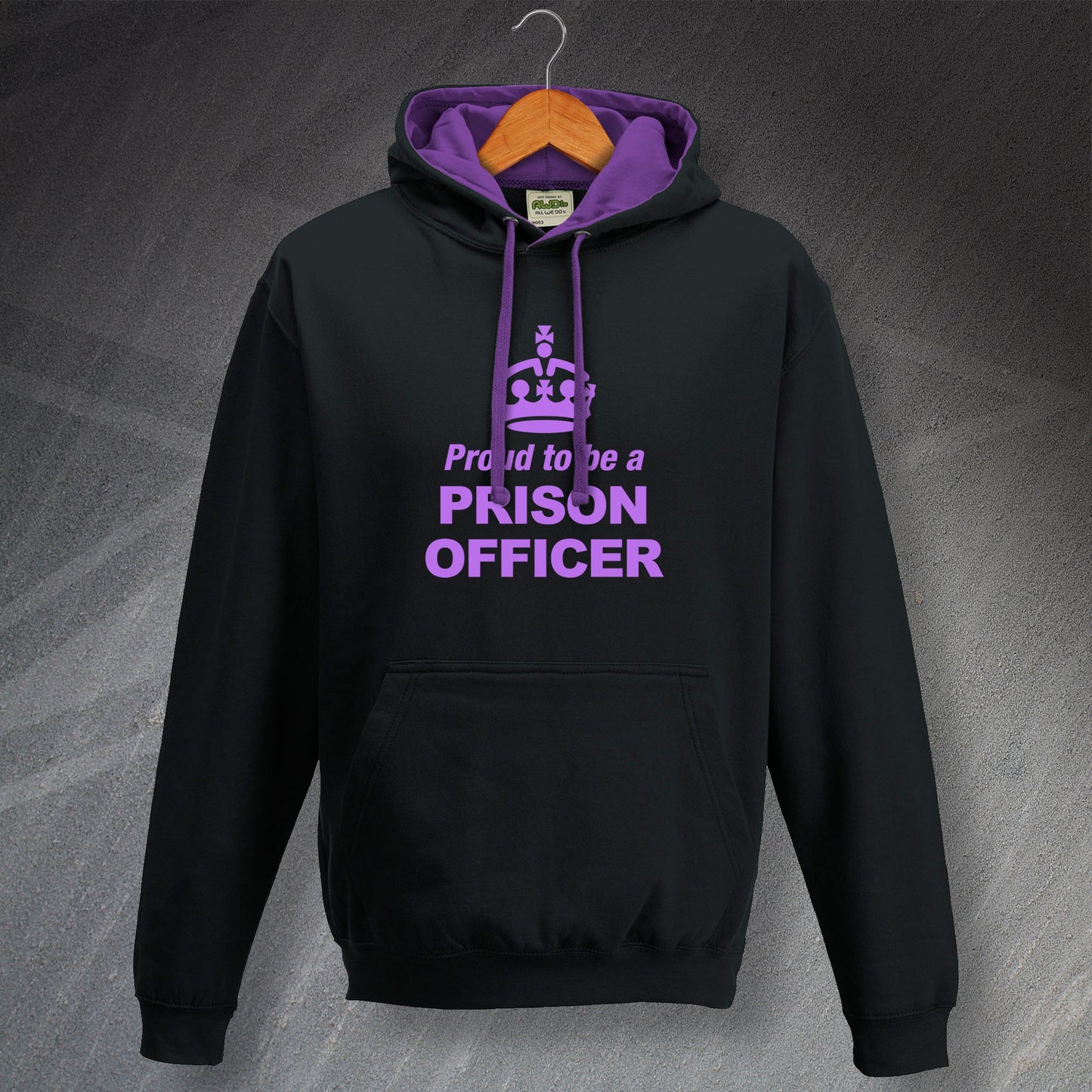 Prison Officer Contrast Hoodie