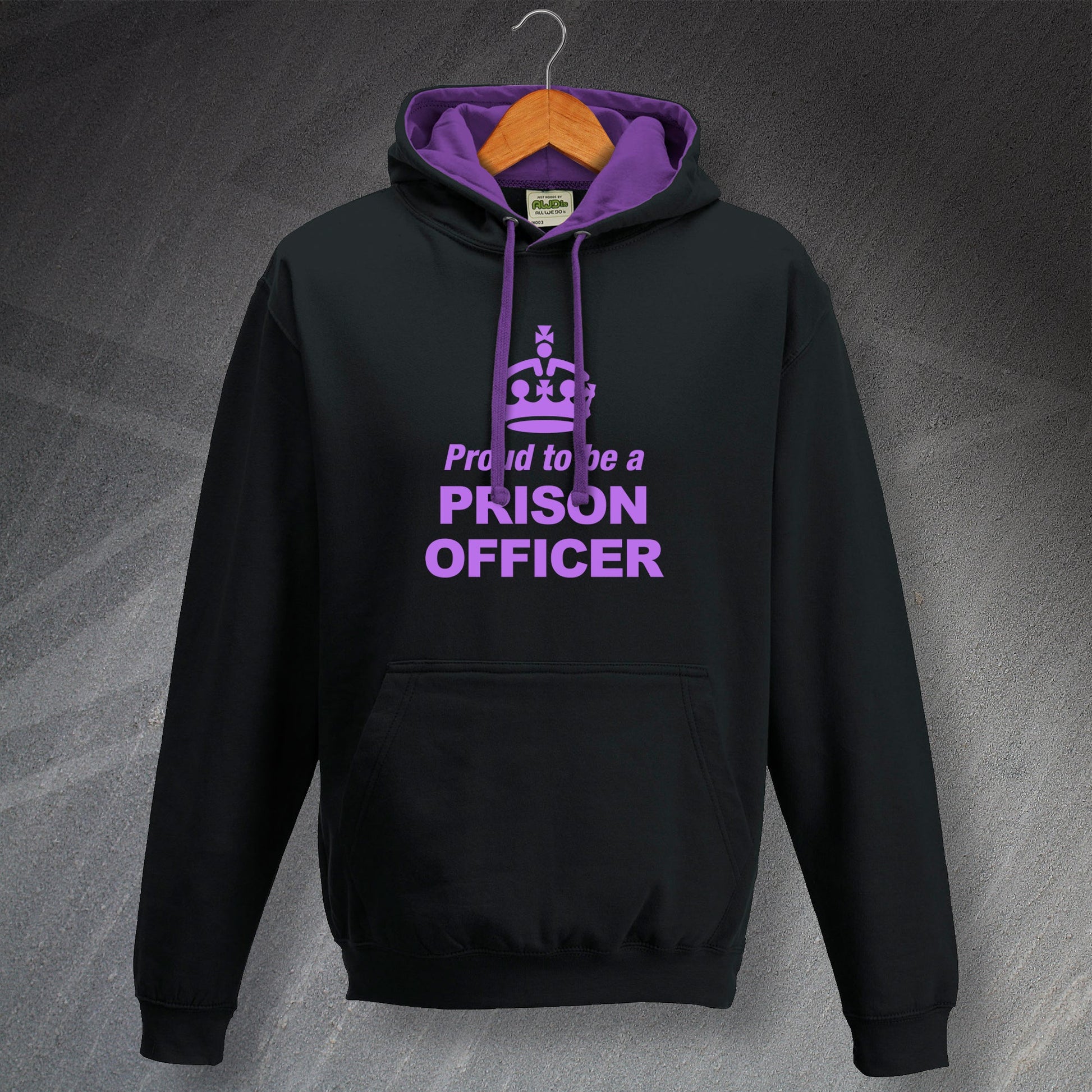 Prison Officer Contrast Hoodie