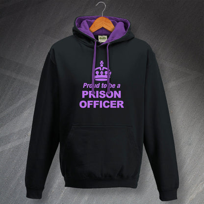 Prison Officer Contrast Hoodie