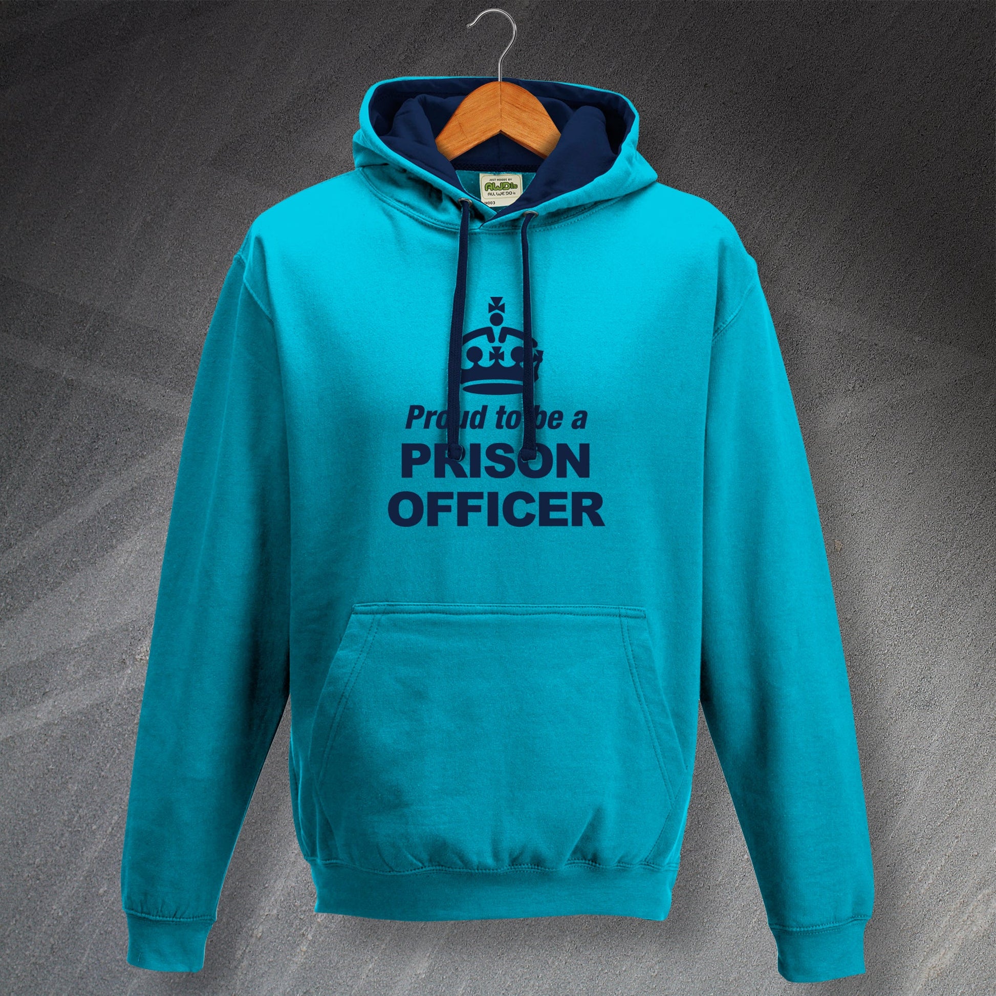 Prison Officer Contrast Hoodie