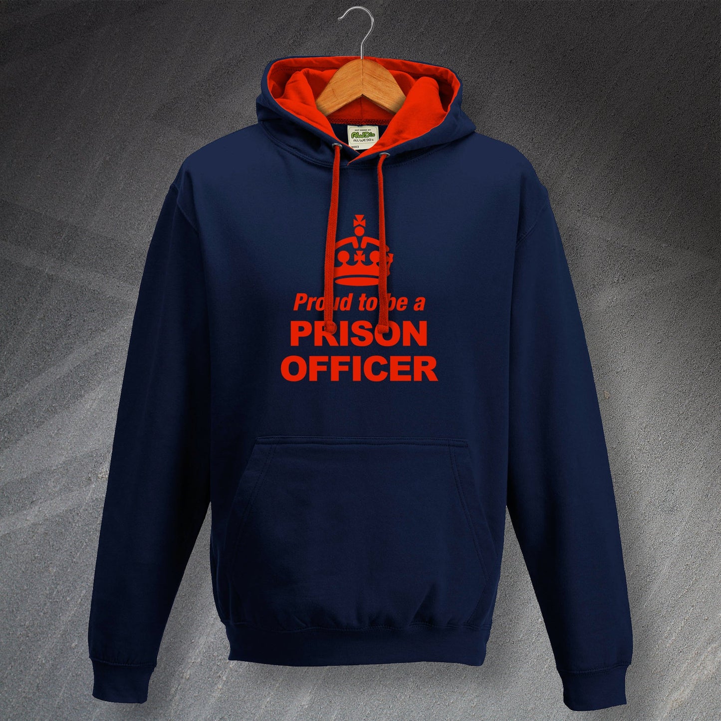 Prison Officer Contrast Hoodie