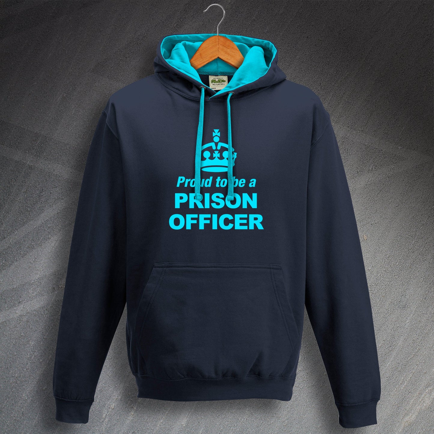 Prison Officer Contrast Hoodie