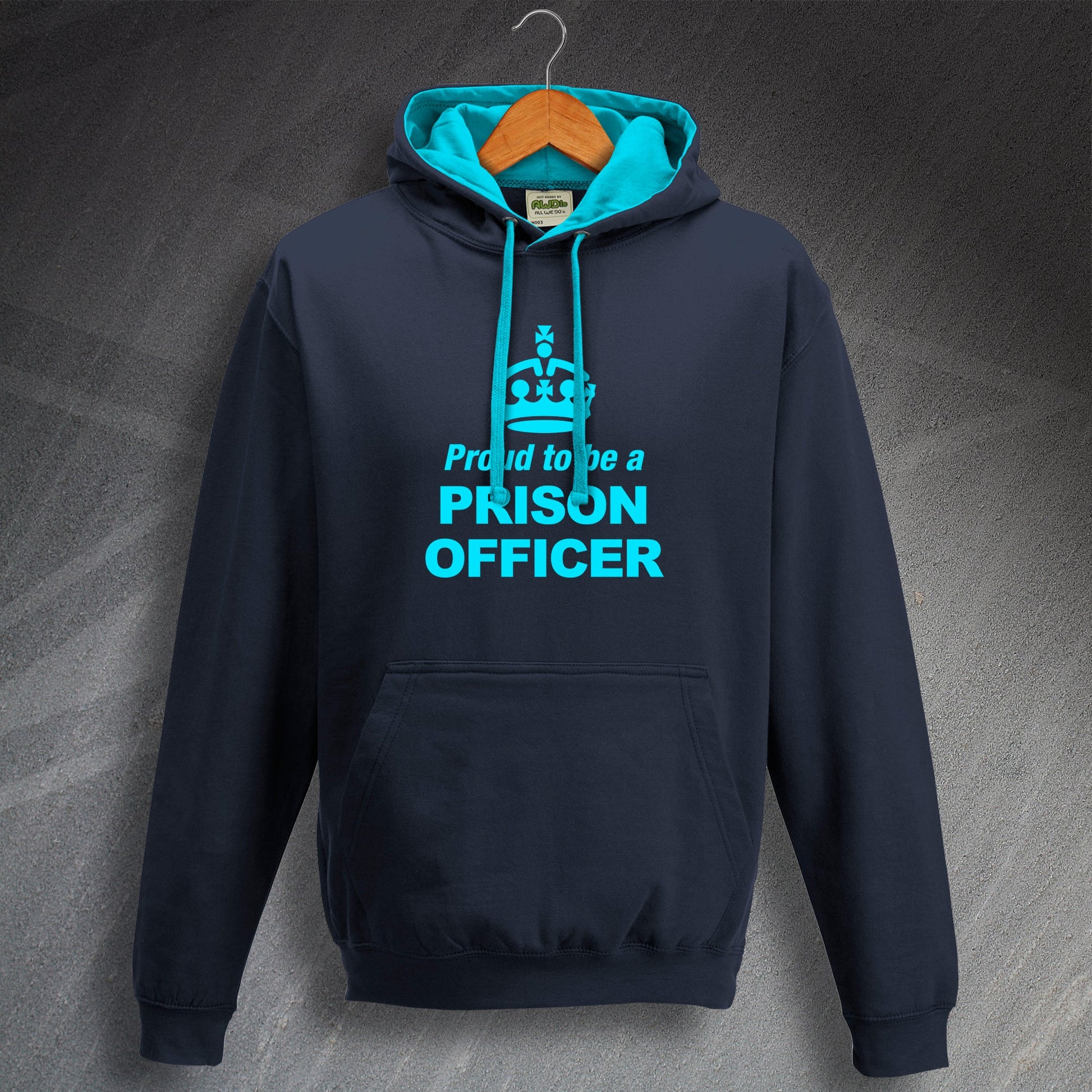 Prison Officer Contrast Hoodie