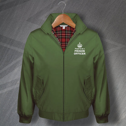 Proud to Be a Prison Officer Bomber Jacket