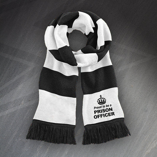 Proud to Be a Prison Officer Scarf