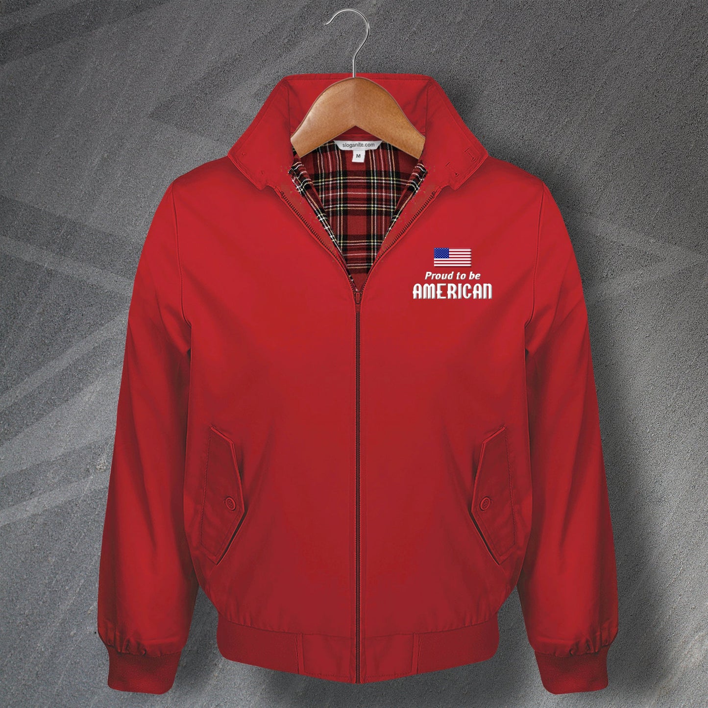 Proud to Be American Harrington Jacket
