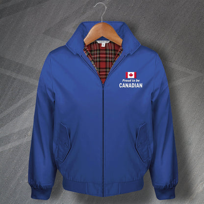 Proud to Be Canadian Harrington Jacket