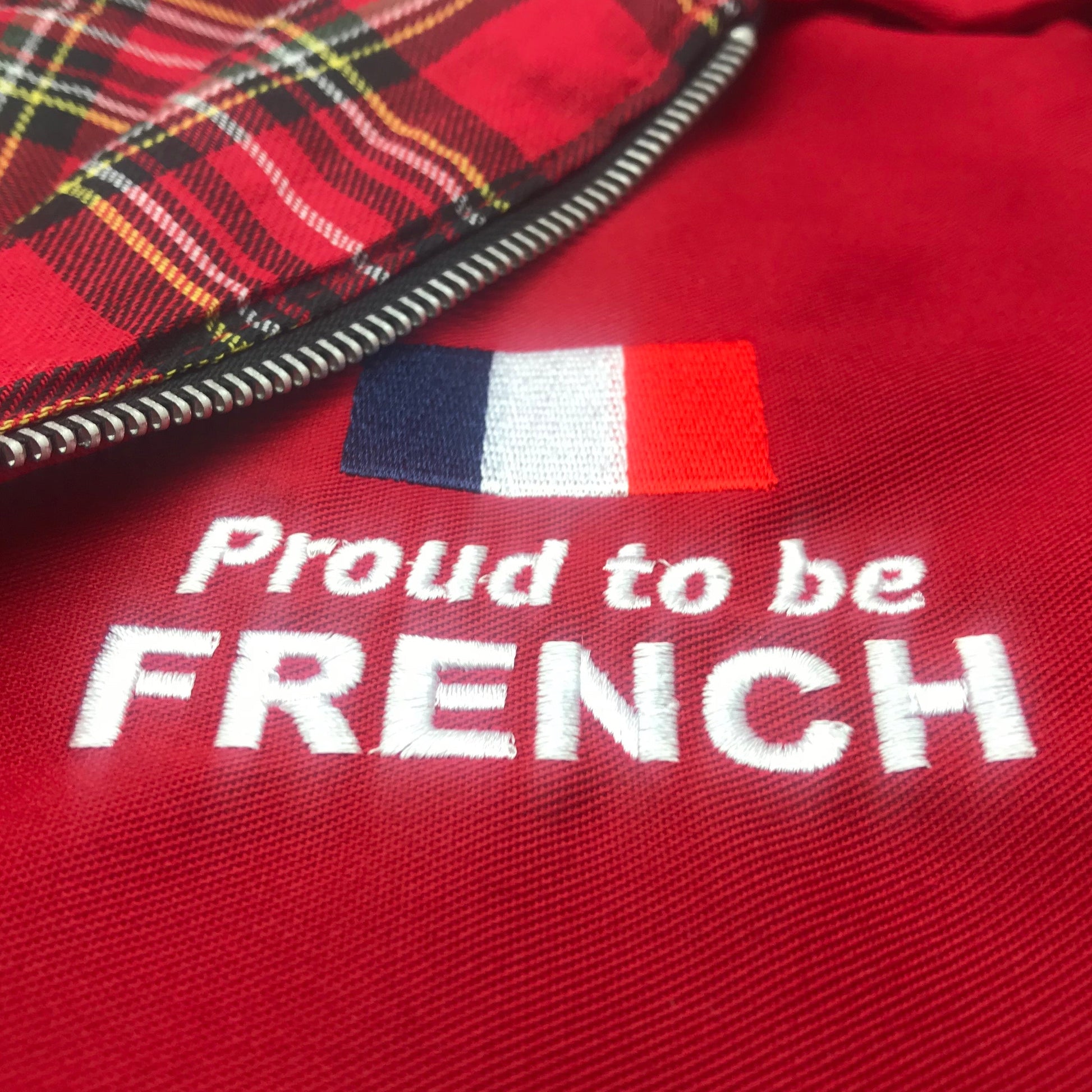 Proud to Be French Harrington Jacket