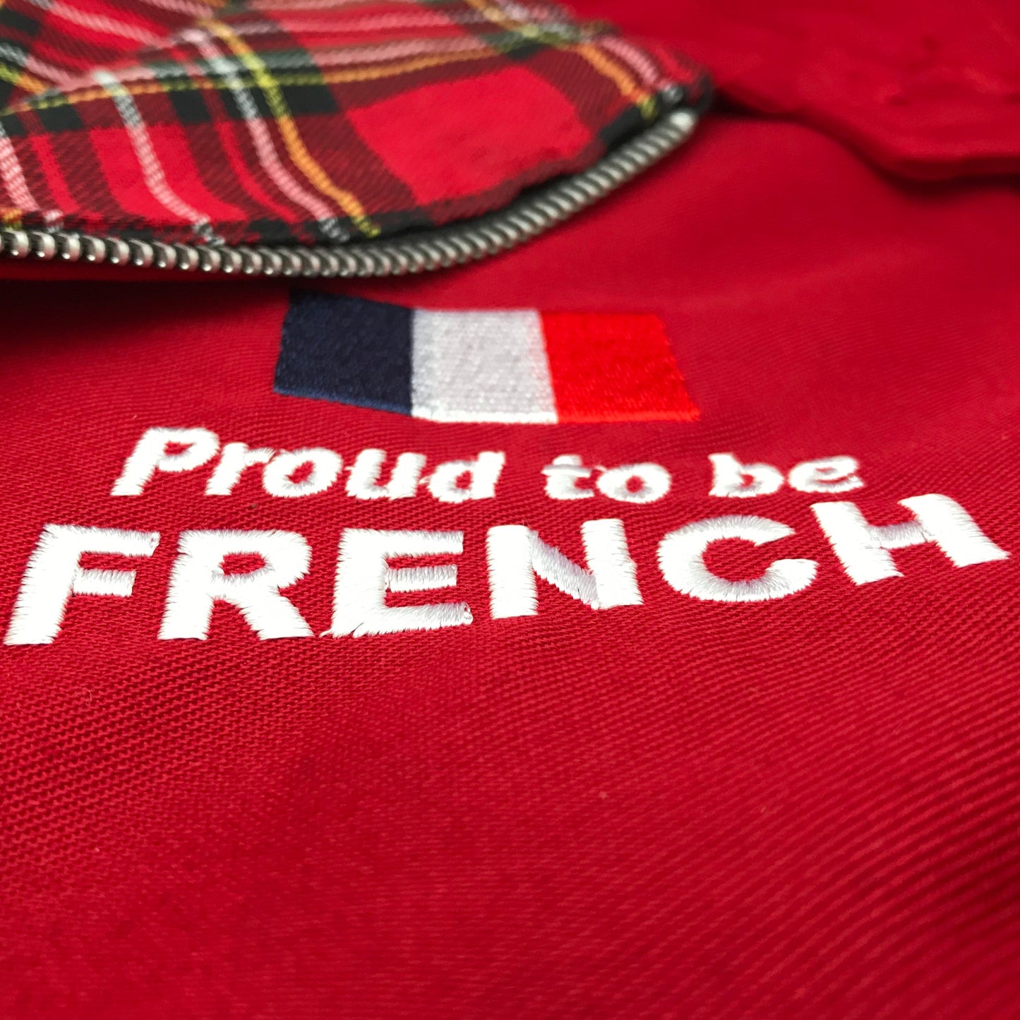 Proud to Be French Harrington Jacket