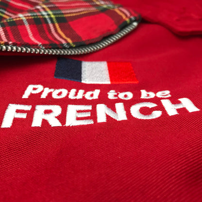 Proud to Be French Harrington Jacket