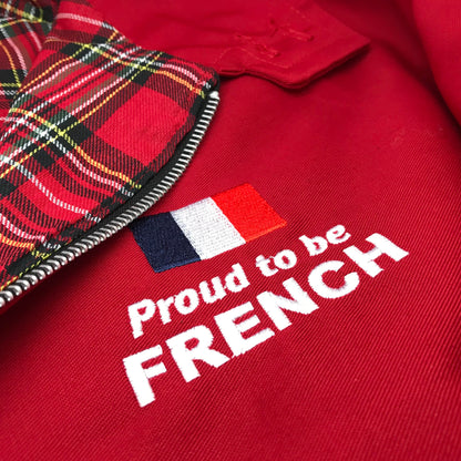 Proud to Be French Harrington Jacket