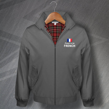 Proud to Be French Harrington Jacket