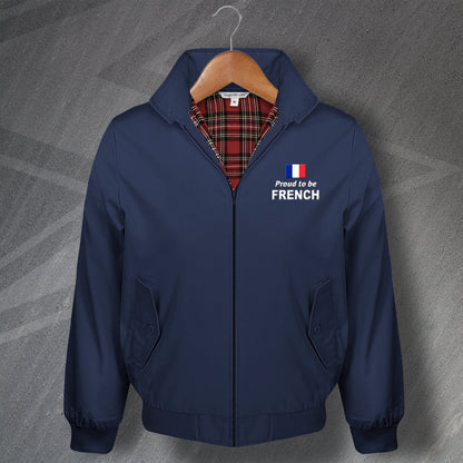 Proud to Be French Harrington Jacket