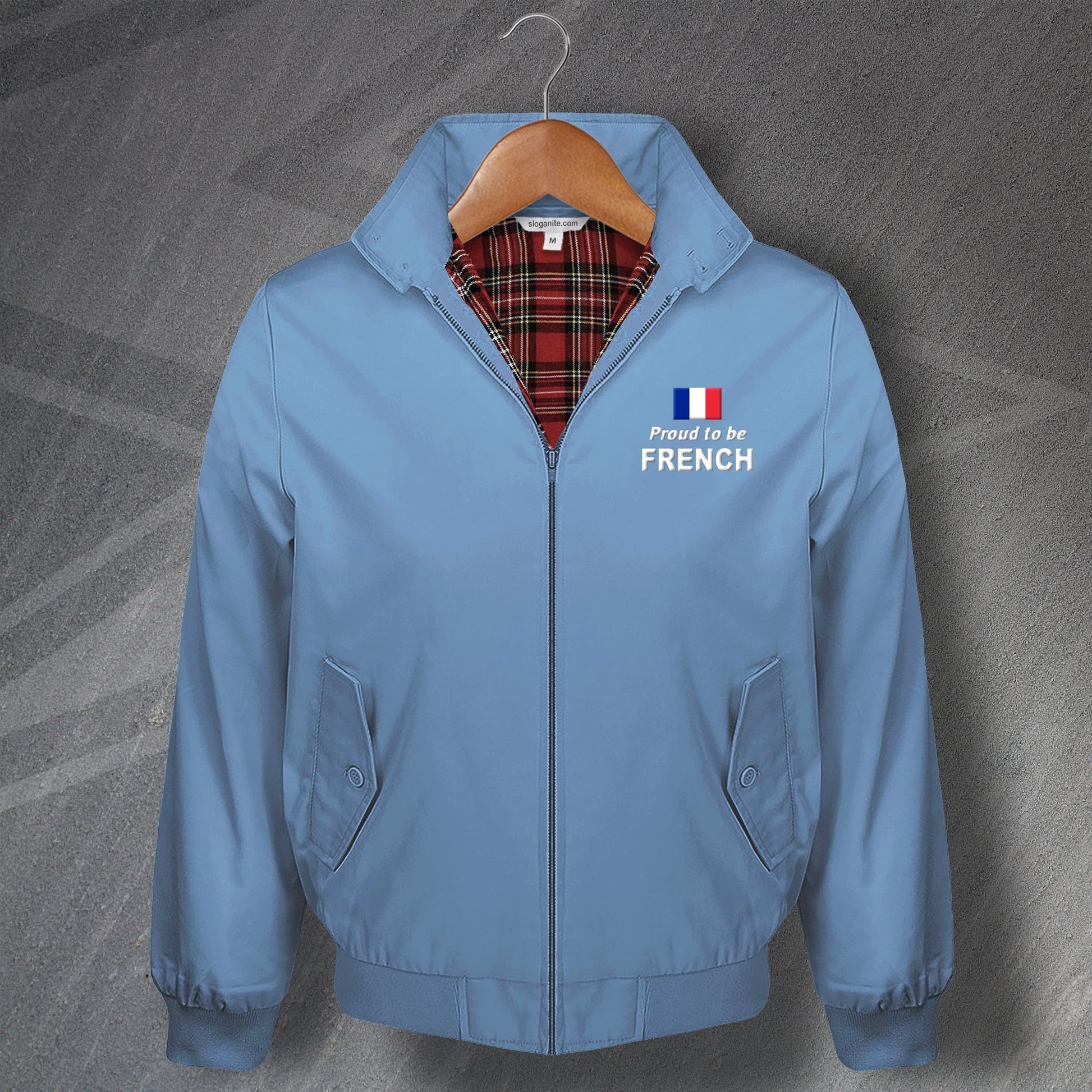 Proud to Be French Harrington Jacket