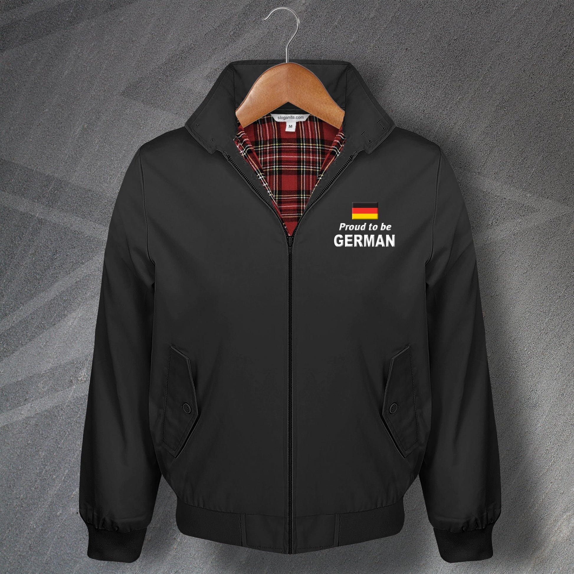 Proud to Be German Harrington Jacket