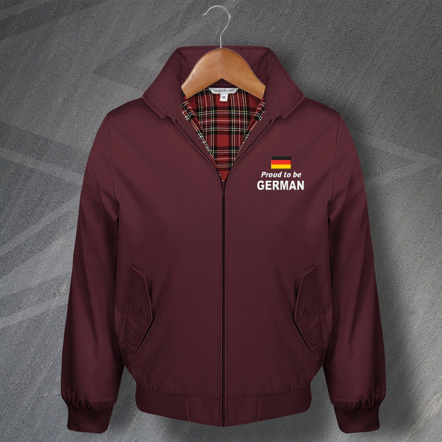 Proud to Be German Harrington Jacket