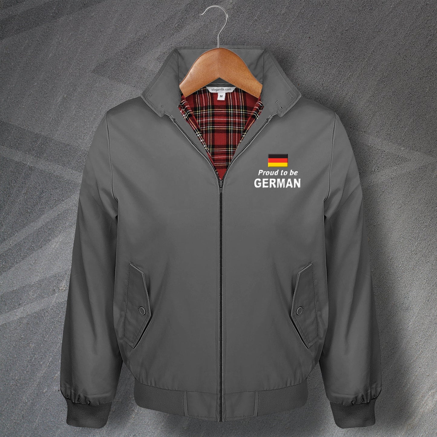 Proud to Be German Harrington Jacket