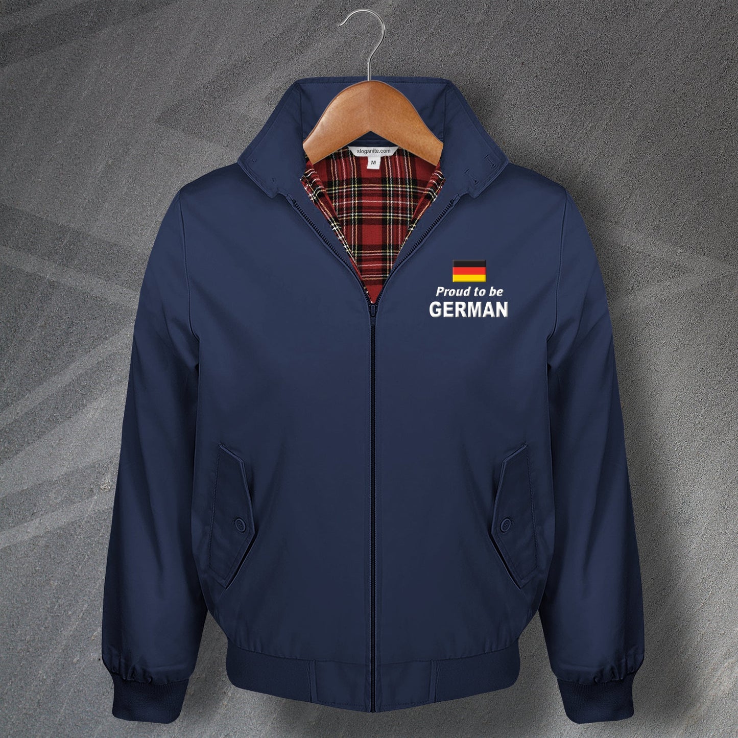 Proud to Be German Harrington Jacket
