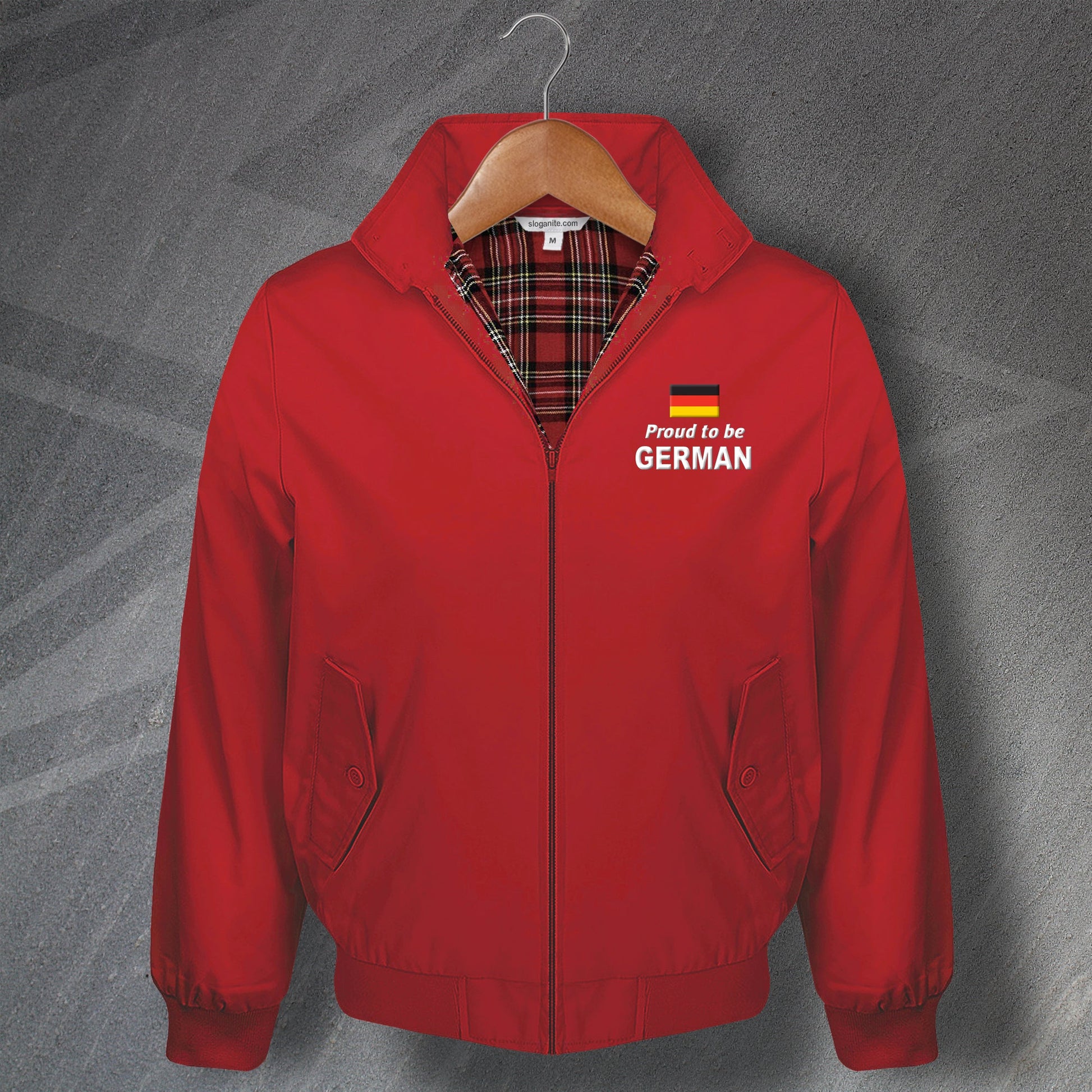 Proud to Be German Harrington Jacket