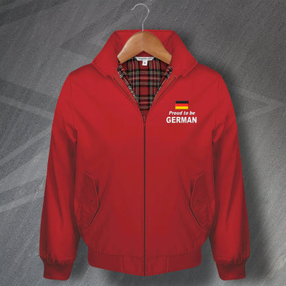 Proud to Be German Harrington Jacket