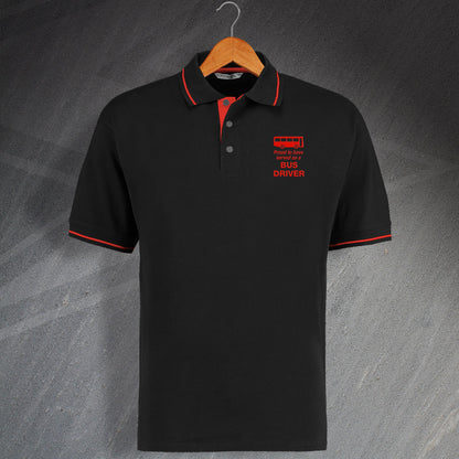 Bus Driver Contrast Polo Shirt