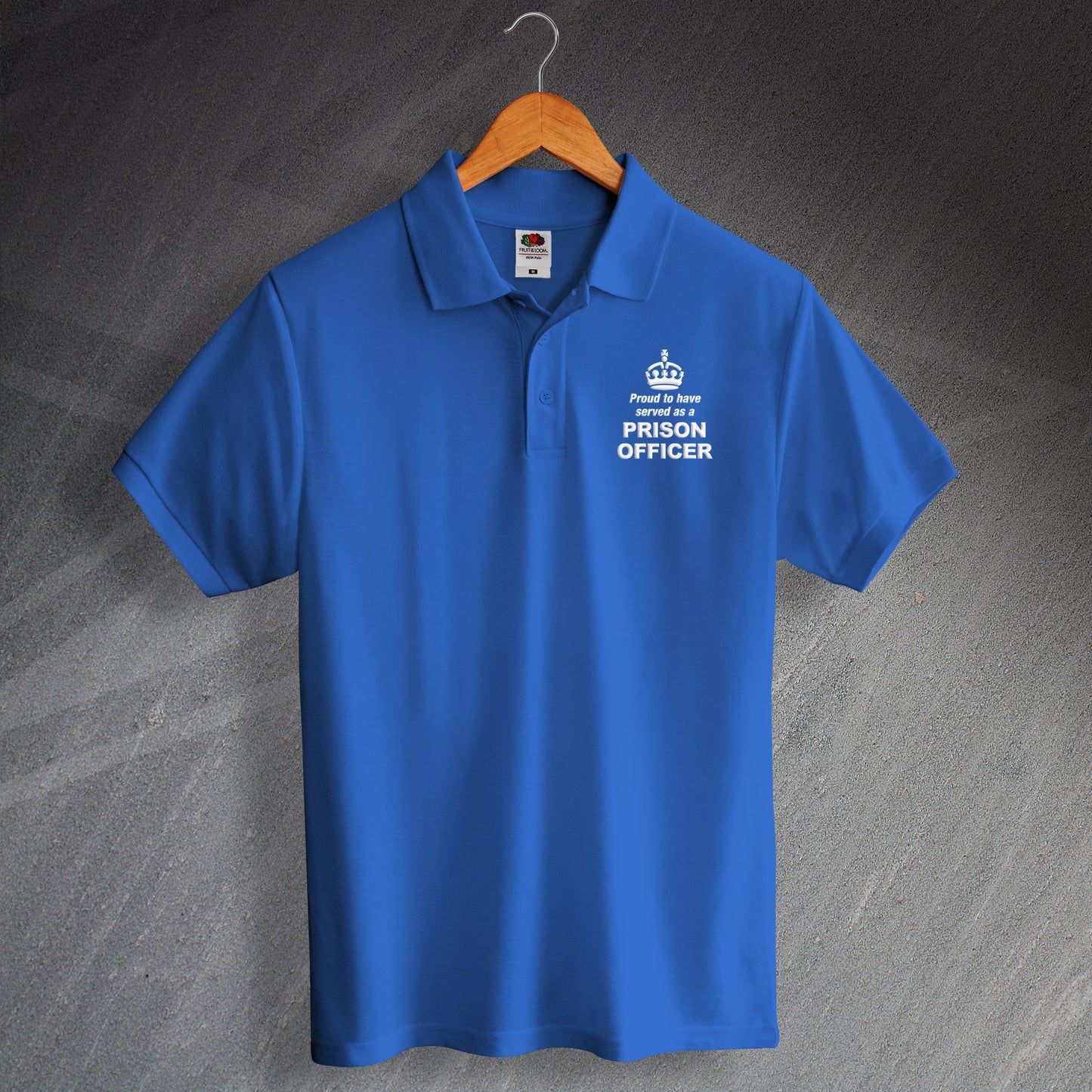 Prison Officer Embroidered Polo Shirt