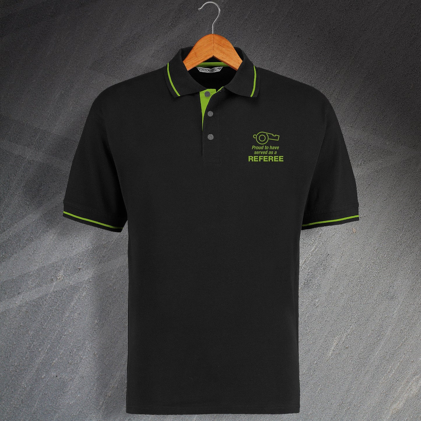 Referee Contrast Polo Shirt