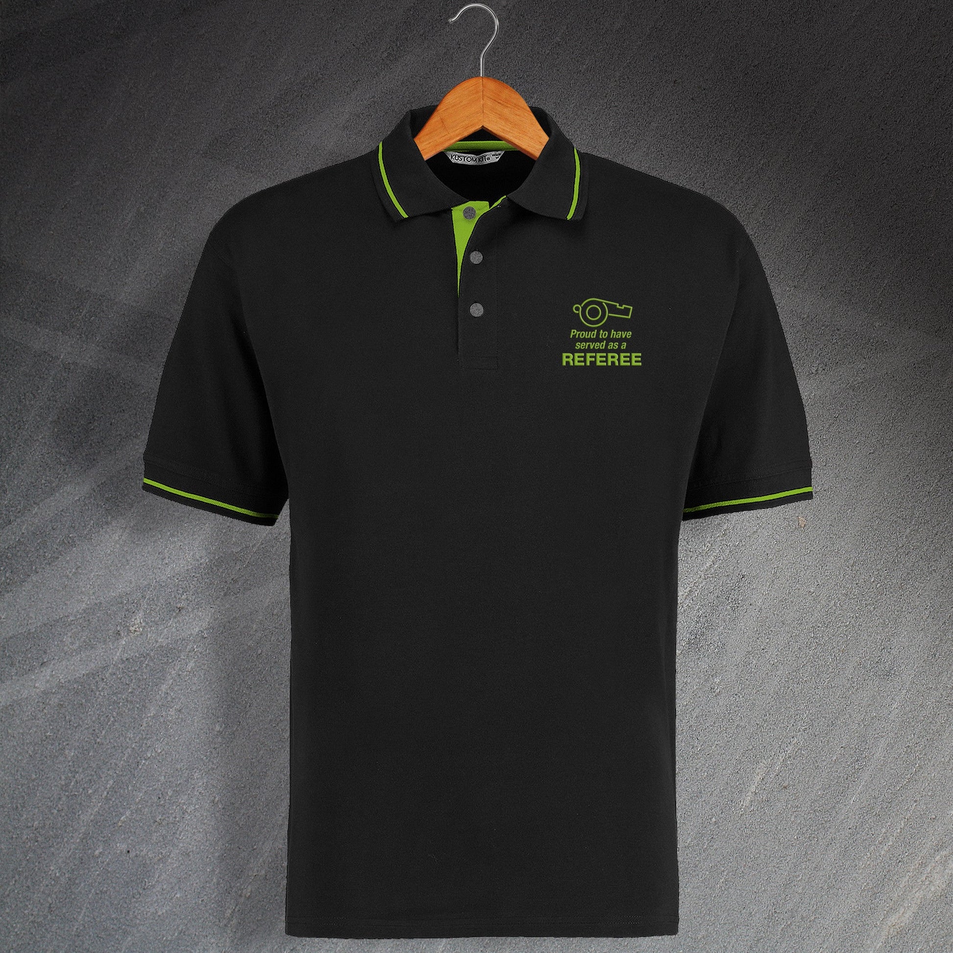 Referee Contrast Polo Shirt