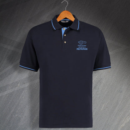 Referee Contrast Polo Shirt