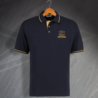Referee Contrast Polo Shirt