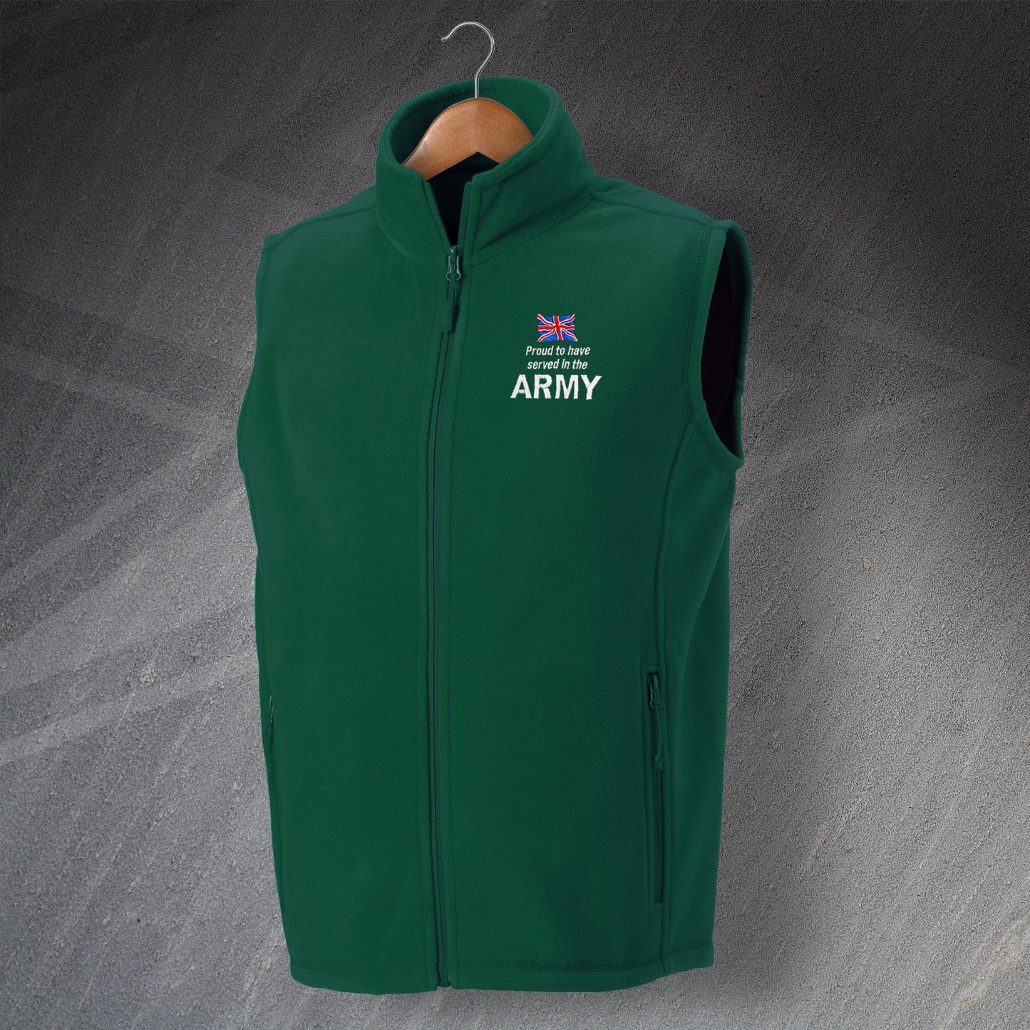 Army Fleece Gilet