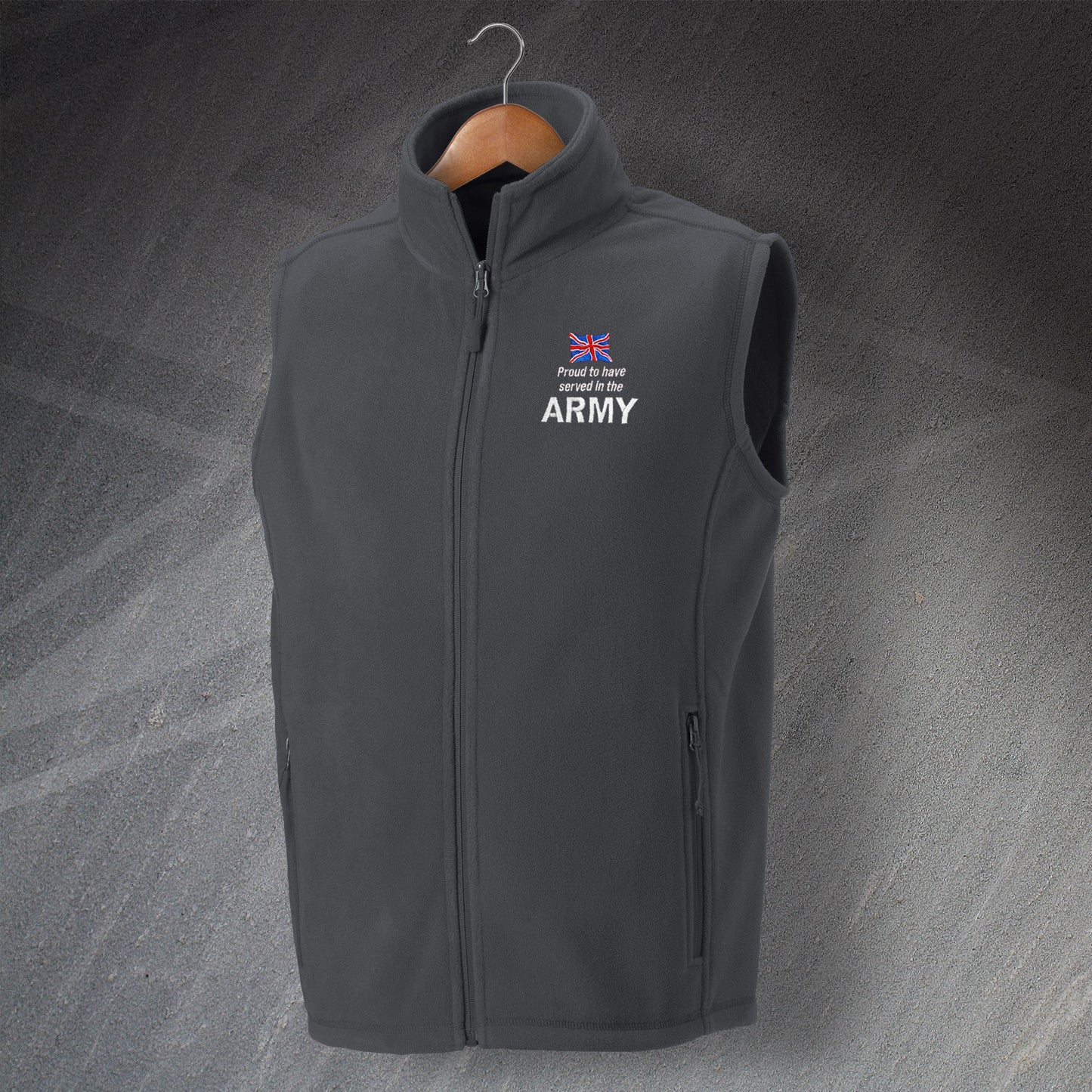 Army Fleece Gilet