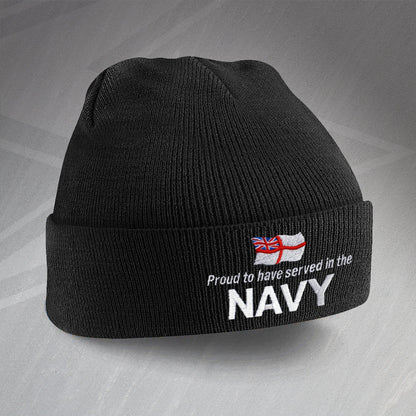 Navy Beanie Hat