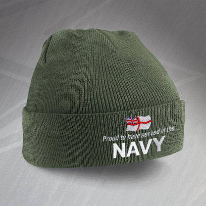 Navy Beanie Hat