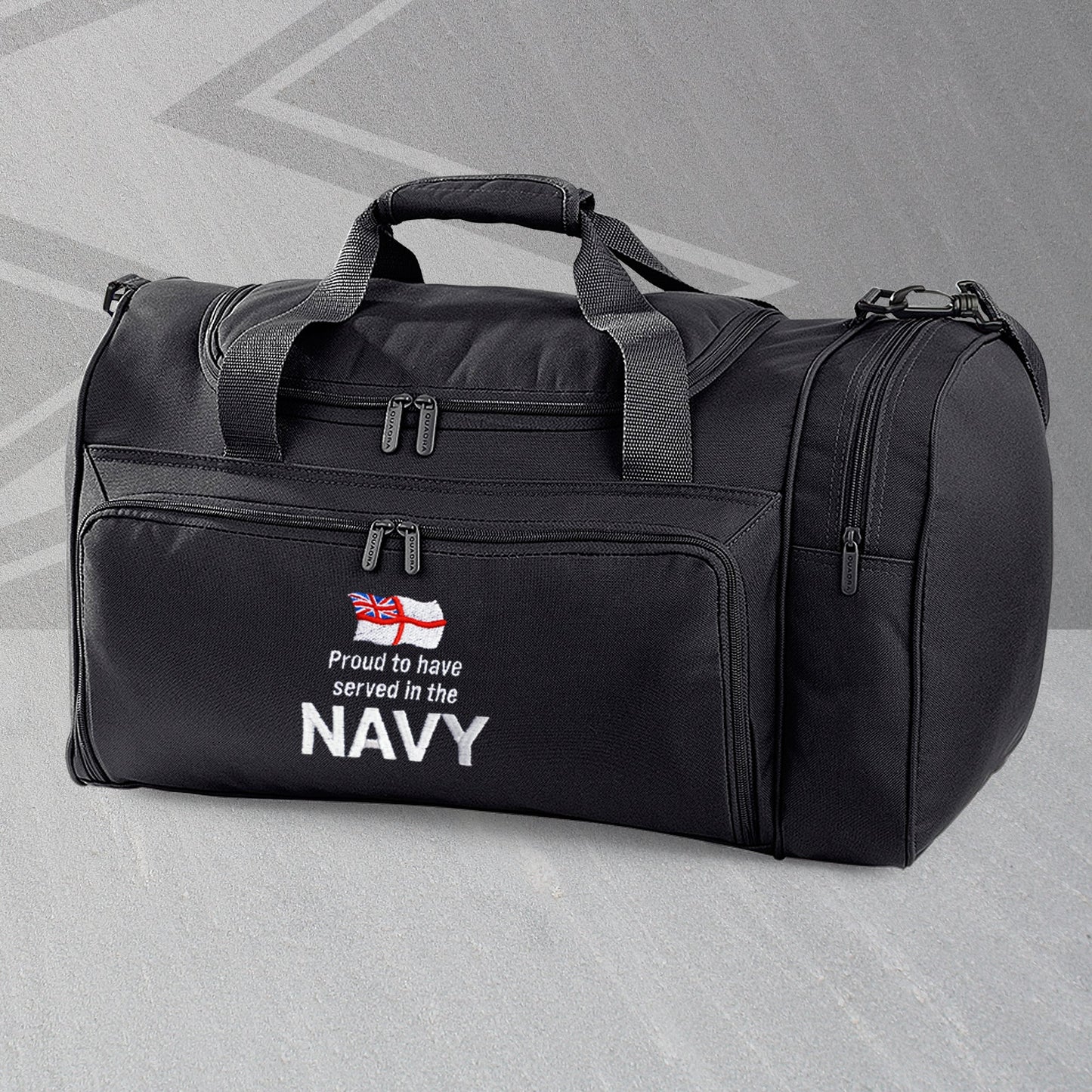 Proud to Have Served In The Navy Embroidered Universal Holdall