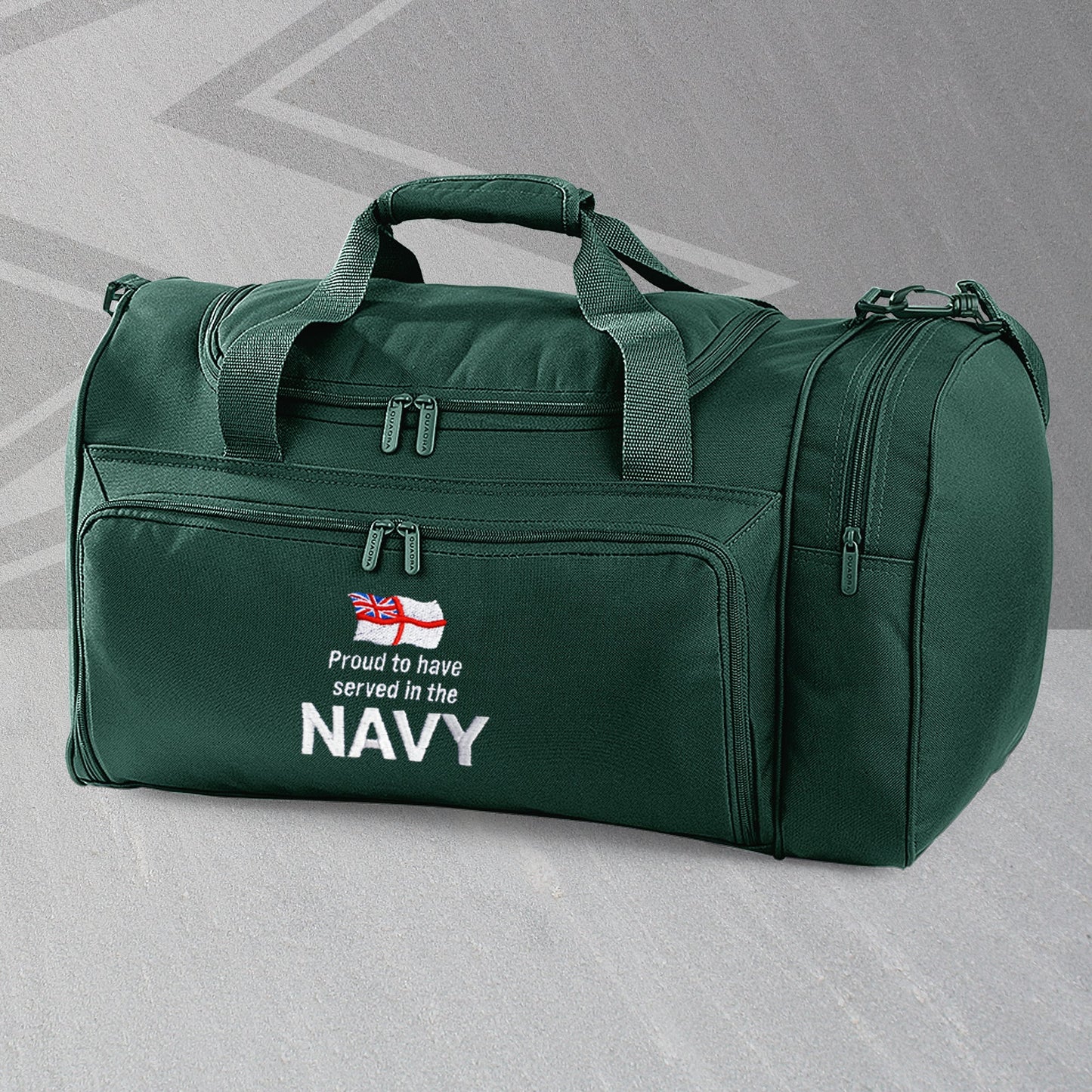 Proud to Have Served In The Navy Embroidered Universal Holdall
