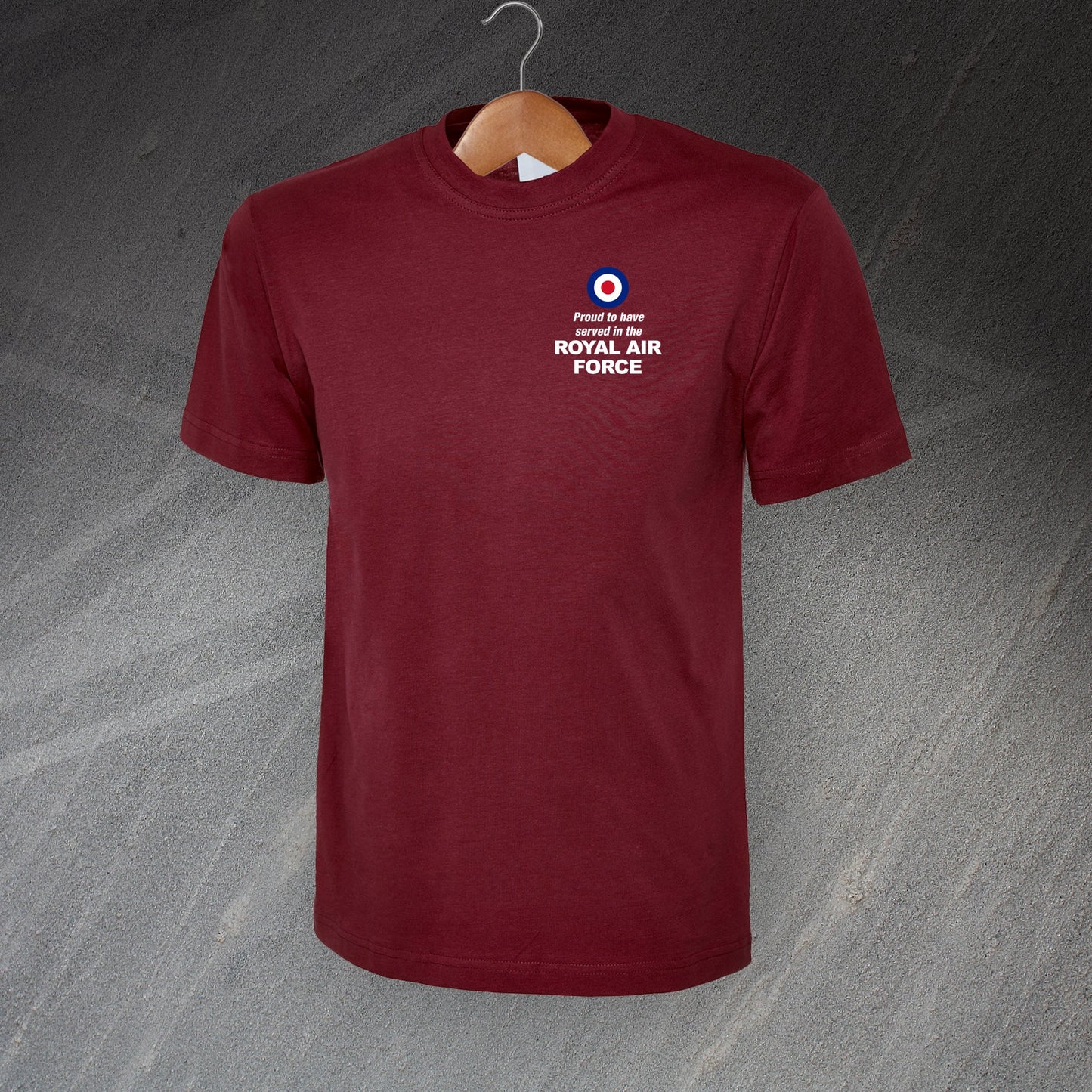 Proud to Have Served in The Royal Air Force Embroidered T-Shirt
