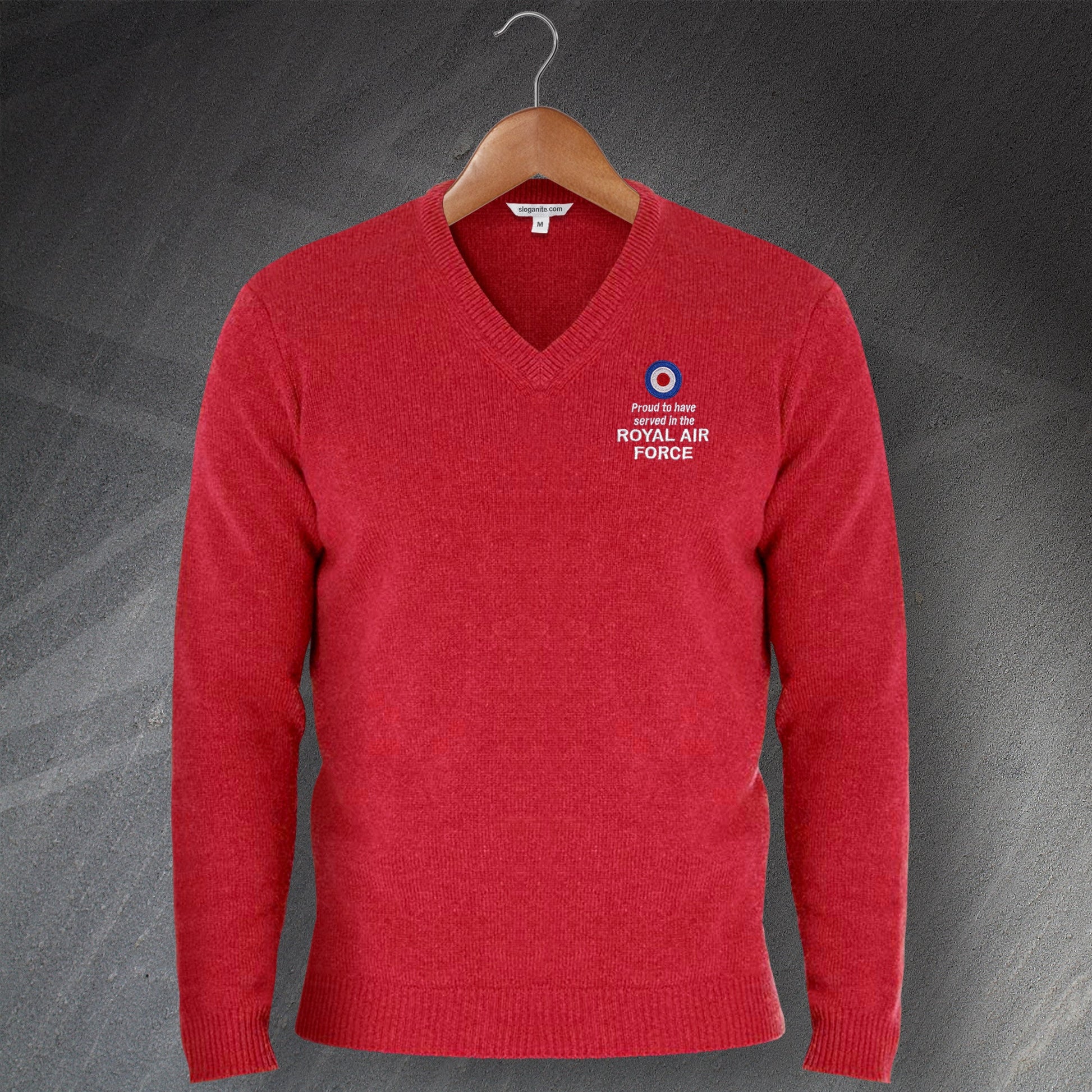 RAF V-Neck Jumper