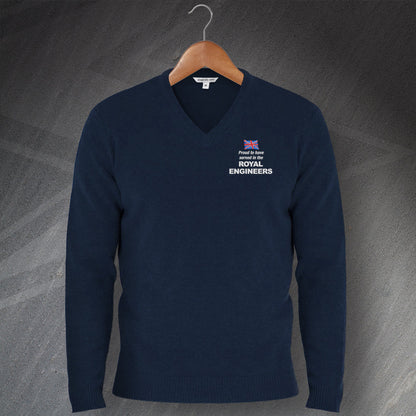 Royal Engineers V-Neck Jumper