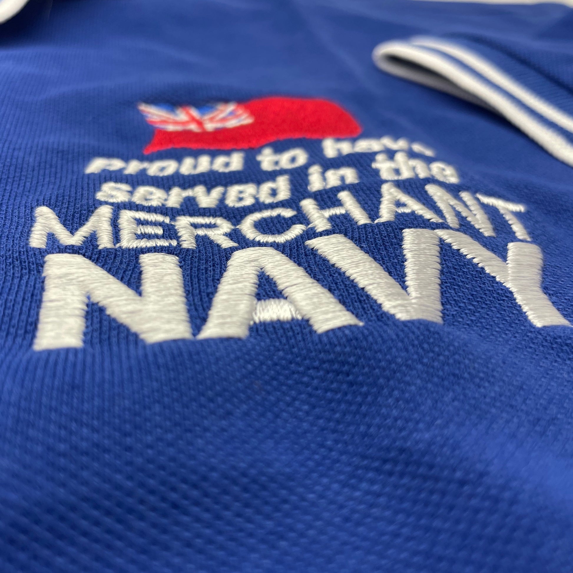 Merchant Navy Embroidered Polo Shirt