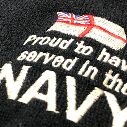 Proud to Have Served in The Navy V-Neck Jumper